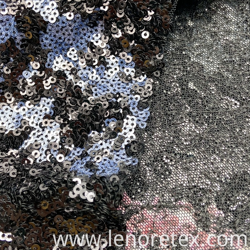 Sequin Embroidery Fabric